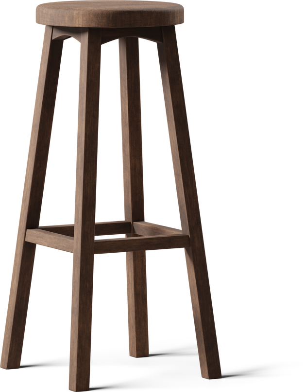 Brown Bar Stool